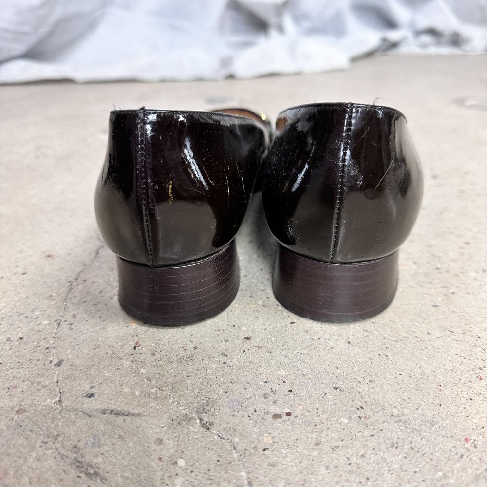 Vintage Gucci Patent Horsebit Loafers - Picture 7 of 11